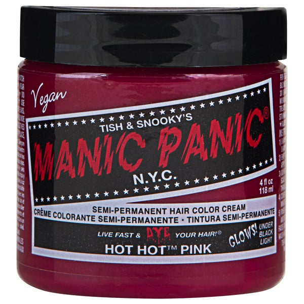 Manic Panic Semi-Permanent Hair Color Cream - Hot Hot Pink 118ml