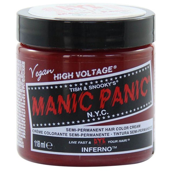 Manic Panic Semi-Permanent Hair Color Cream - Inferno 118ml