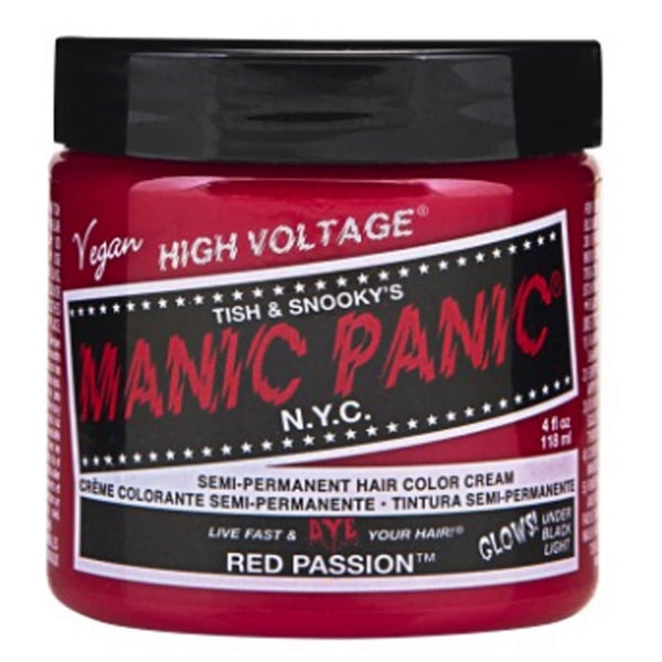 Manic Panic Semi-Permanent Hair Color Cream - Red Passion 118ml