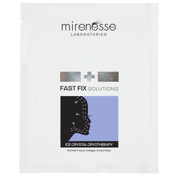 mirenesse Fast Fix Ice Crystal Cryotherapy Wrinkle Freeze Collagen Event Mask - 1 Mask
