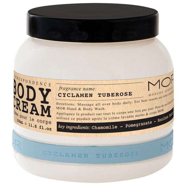MOR Correspondence Body Cream - Cyclamen Tuberose 350ml