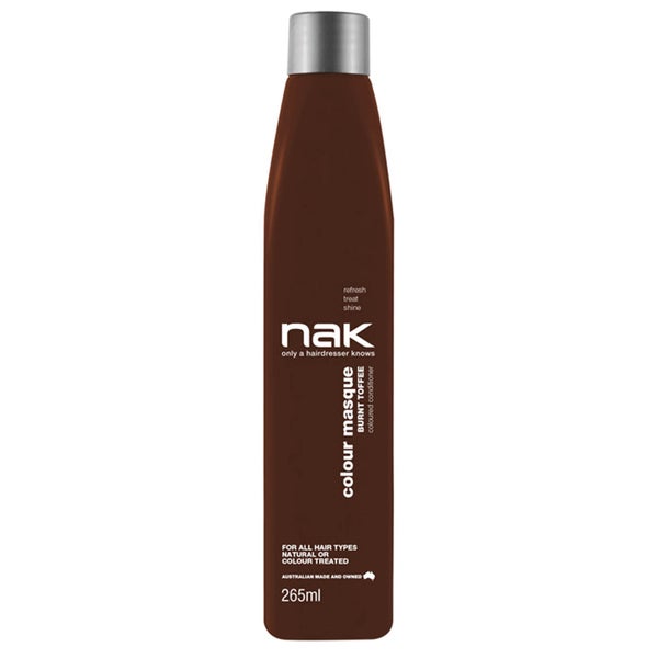 NAK Colour Masque Coloured Conditioner - Burnt Toffee 265ml