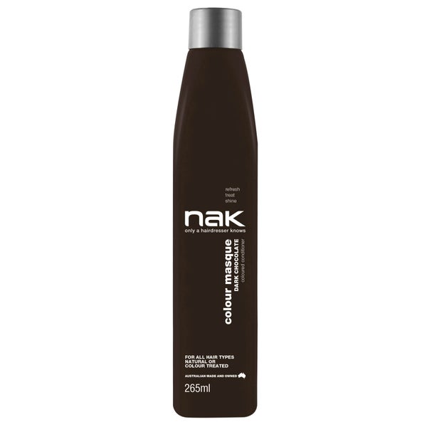NAK Colour Masque Coloured Conditioner - Dark Chocolate 265ml
