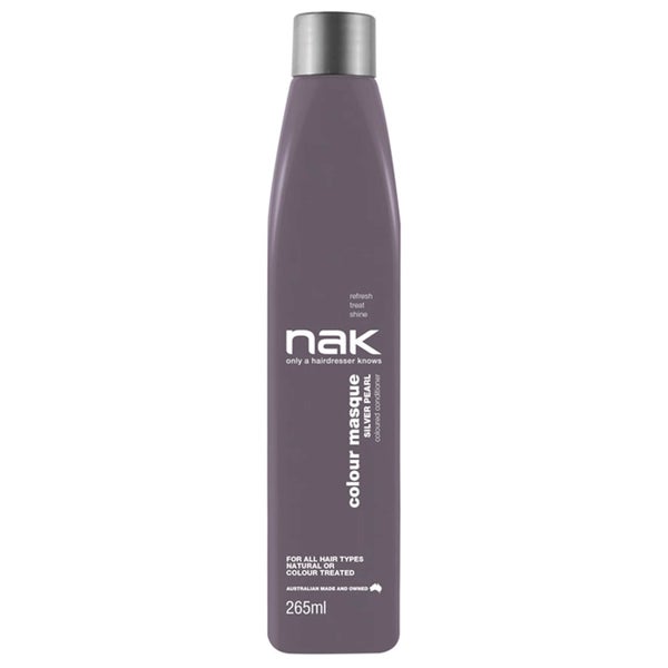 NAK Colour Masque Coloured Conditioner - Silver Pearl 265ml