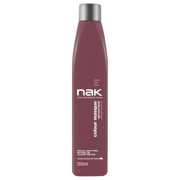 NAK Colour Masque Coloured Conditioner - Vintage Rose 265ml