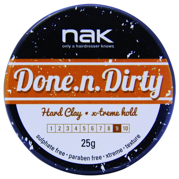 NAK Done N Dirty Hard Clay Travel Size 25g