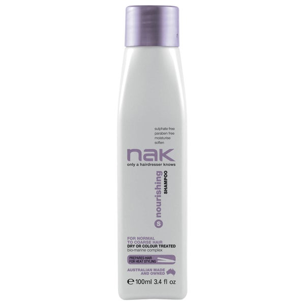 NAK Nourishing Shampoo Travel Size 100ml