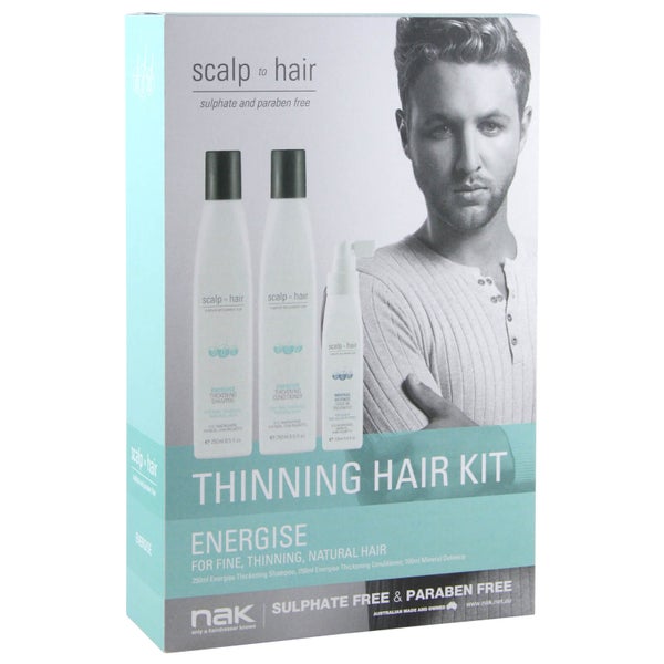 NAK Scalp to Hair Energise Thinning Hair Kit