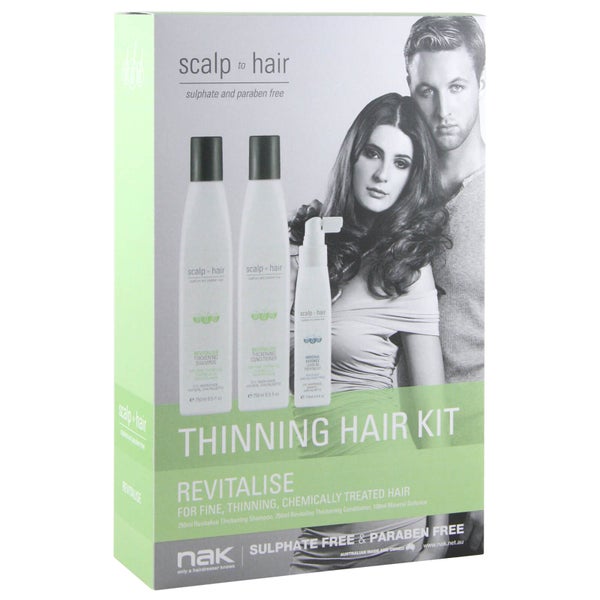 NAK Scalp to Hair Revitalise Thinning Hair Kit
