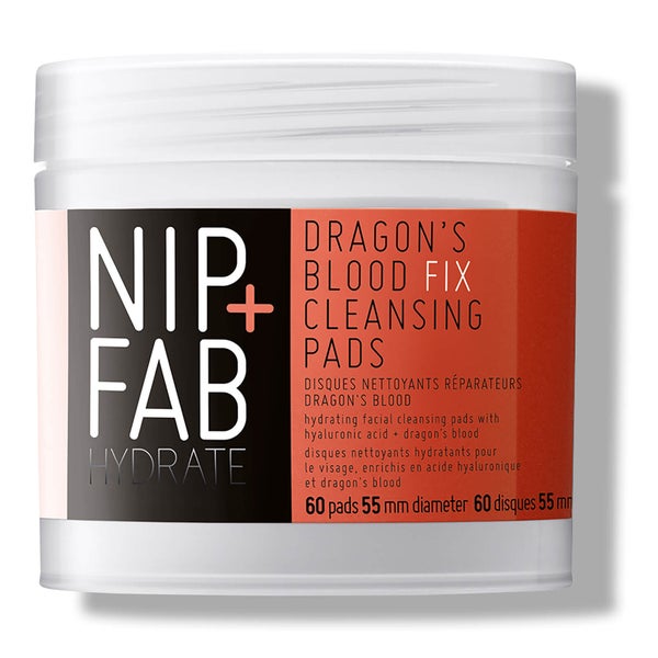 NIP + FAB Dragons Blood Fix Cleansing Pads - 60 servietter