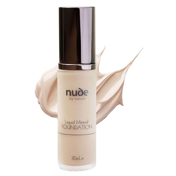 nude by nature Natural Liquid Mineral Foundation - Fair 30ml