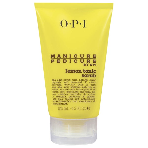 OPI Manicure Pedicure Lemon Tonic Scrub 125ml