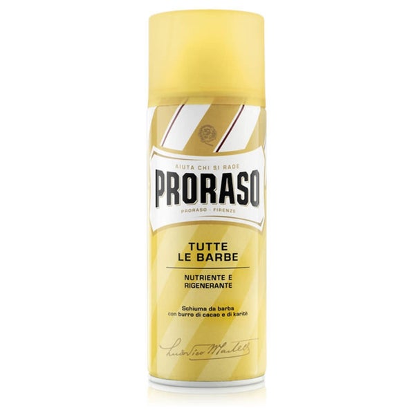 Proraso Shaving Foam - Shea Butter - Prevents Razor Burn 50ml