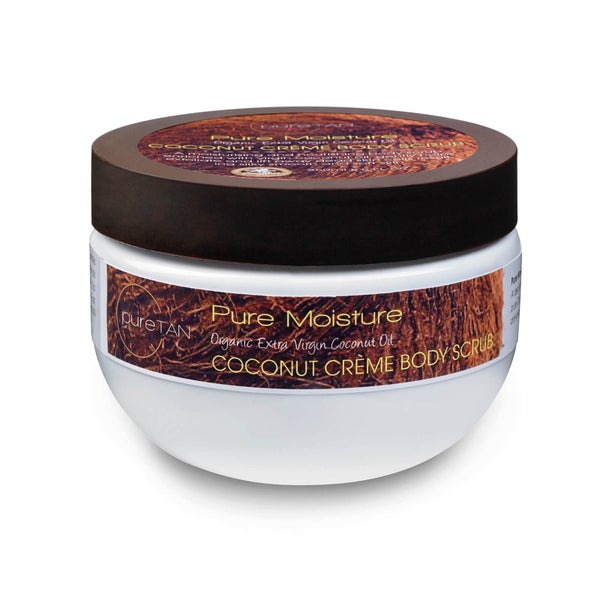 PureTan Pure Moisture Coconut Creme Body Scrub 250ml
