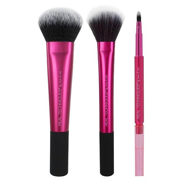 Real Techniques #1465 Cheek And Lip Brush Set