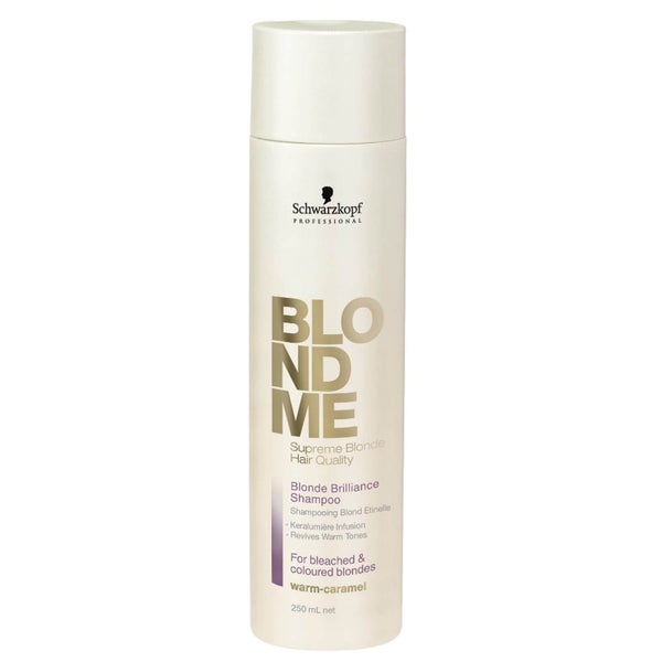Schwarzkopf Blondme Blonde Brilliance Shampoo Warm - Caramel 250ml