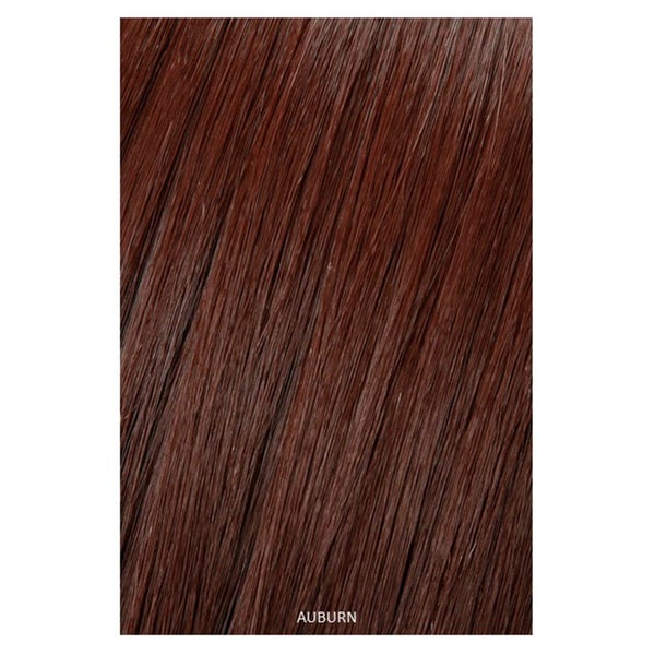 Showpony Professional Clip In Hair Extensions Heat Resistant Synthetic Style 406 - Auburn 18 Inches