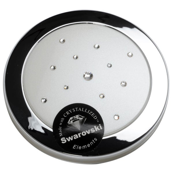Taylor Madison Compact Mirror - Round Pearl White