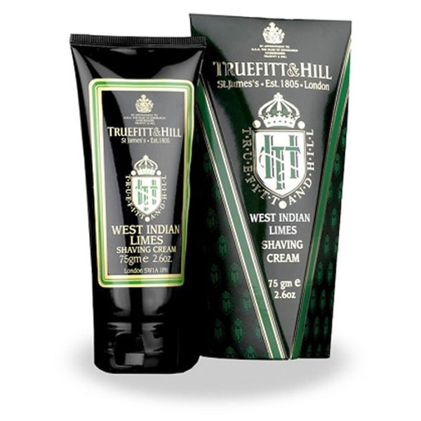 Truefitt & Hill Men's Shaving Cream Tube West Indian Limes 75g