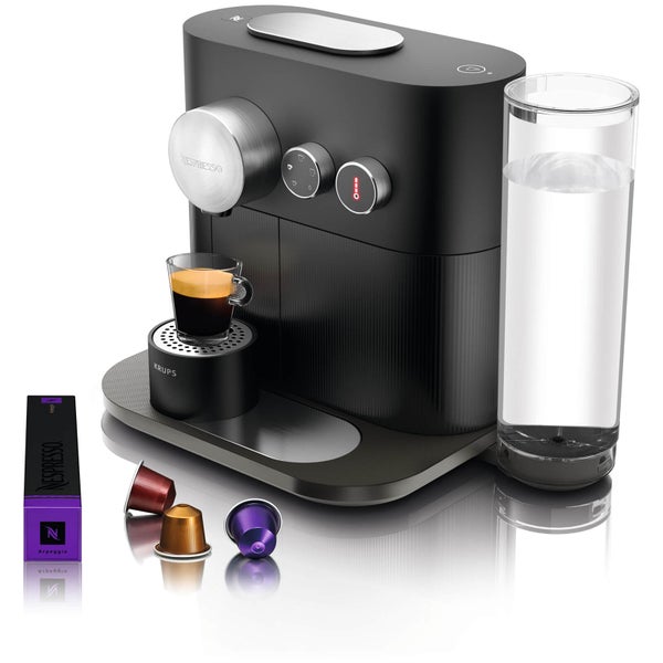 Nespresso by KRUPS XN601840 Expert & Milk Coffee Machine - Matte Black