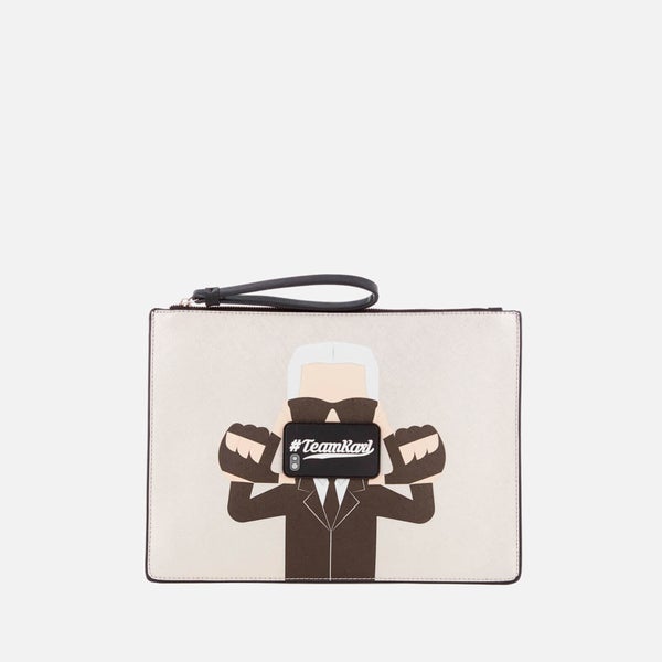 Karl Lagerfeld The Photographer Team Karl Pouch - Silver