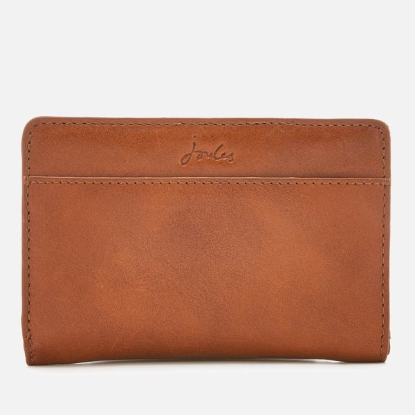 Joules Women's Wyton Leather Small Purse - Chestnut
