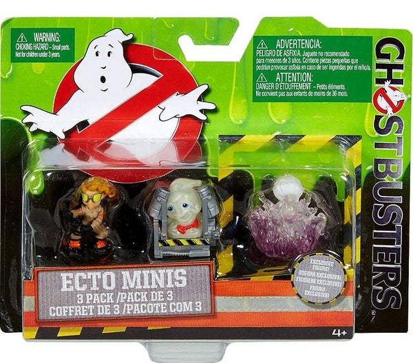 Ghostbusters Mini Figure 3 Pack