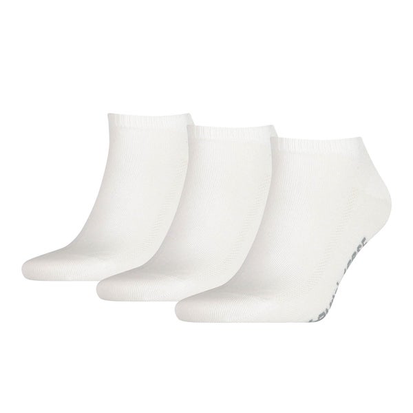 Levi's Men's 3 Pack Trainer Socks - White