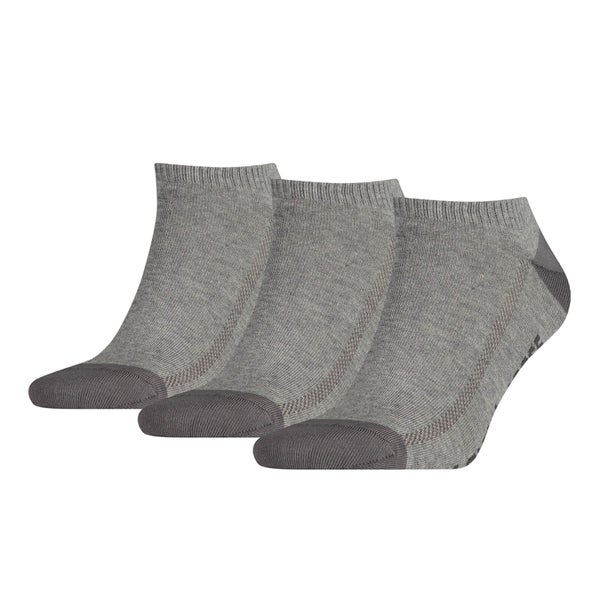 Levi's Men's 3 Pack Trainer Socks - Grey