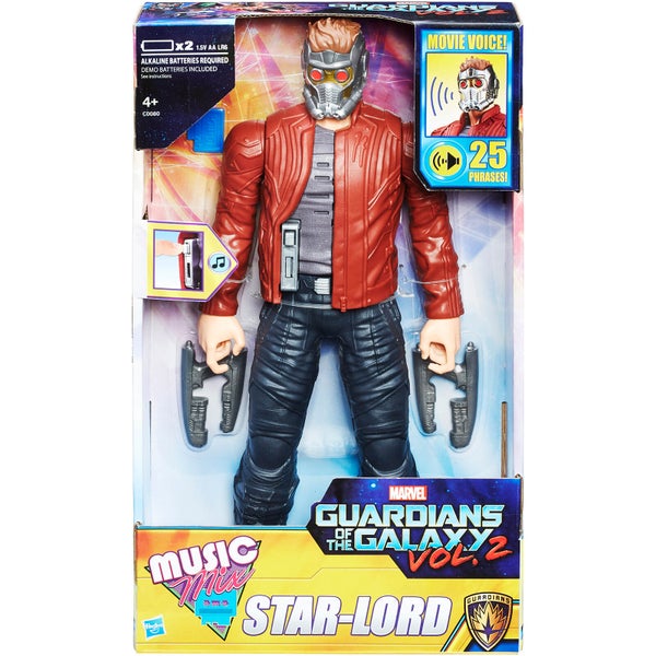 Marvel Guardians of the Galaxy Electronic Music Mix 12 Inch Star-Lord Action Figure