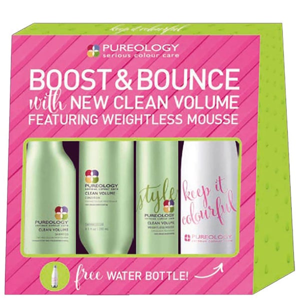 Pureology Boost & Bounce with Clean Volume Set (Worth $113)