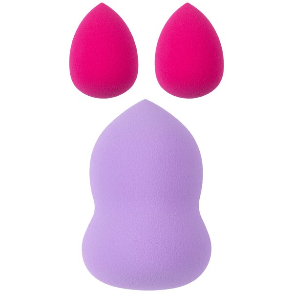 brushworks HD Complete Blender Sponge Set LOOKFANTASTIC