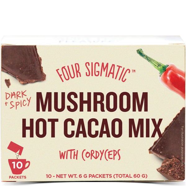 Four Sigmatic Mushroom Hot Cacao Cordyceps Mix (10 Sachets)