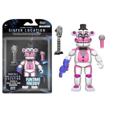 Funko Five Nights at Freddy's 5 Inch Articulated Action Figure - Fun Time Freddy