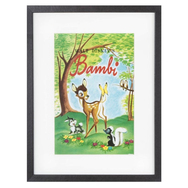 Disney Bambi Cover Gallery Framed Printed Wall Art