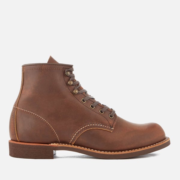 Red Wing Men's Blacksmith 6 Inch Leather Lace Up Boots - Copper