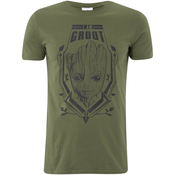 T-Shirt Marvel Les Gardiens de la Galaxie Vol.2 Groot - Kaki