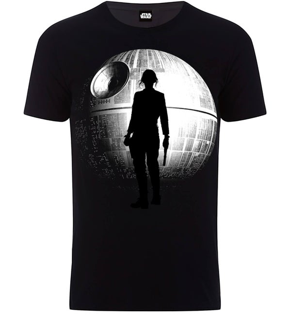 T-shirt Homme l'Étoile de la Mort Star Wars - Noir