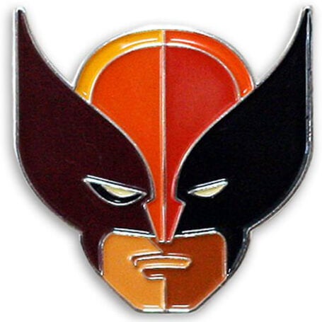 Mondo X-Men Wolverine Brown Suit Enamel Pin