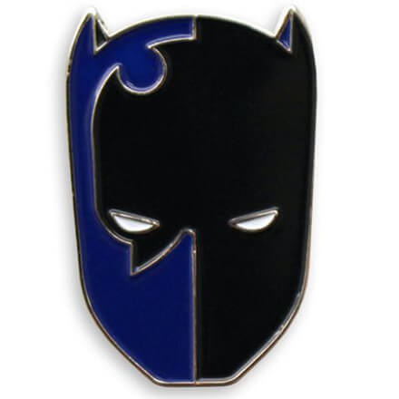 Badge en Émail Panthère Noire -Mondo