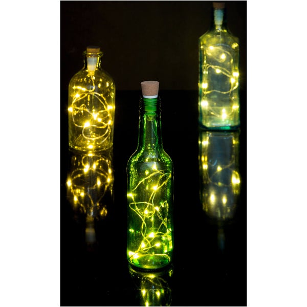 Flaschen Lichterketten