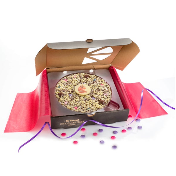 Pizza en Chocolat Licorne Magique The Gourmet Chocolate - 18 cm