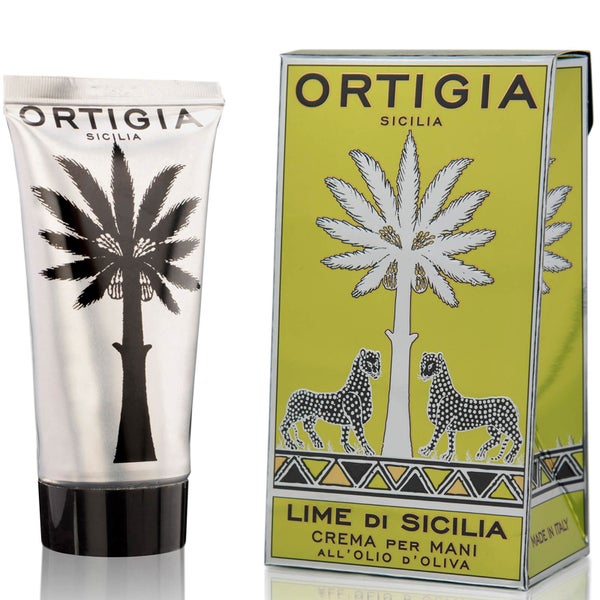 Crème pour les mains Sicilian Lime Ortigia 80 ml