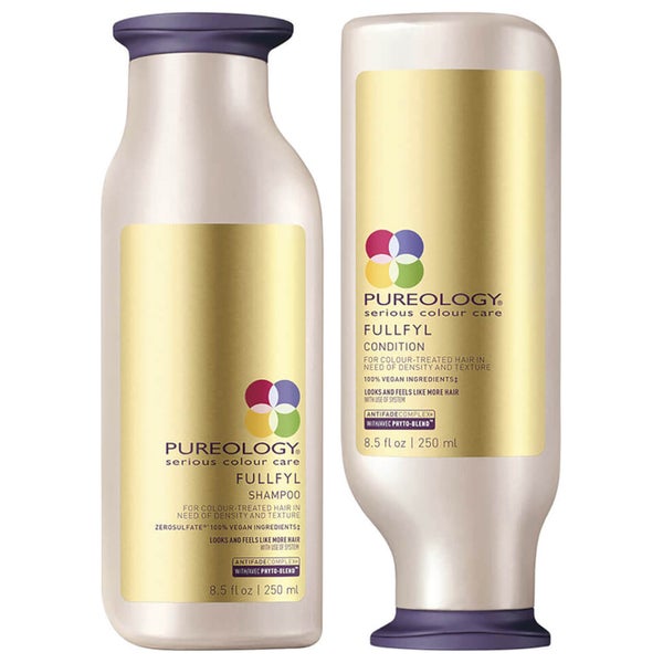 Pureology Fullfyl Shampoo 8.5oz & Fullfyl Conditioner 8.5oz Duo (Worth $59)
