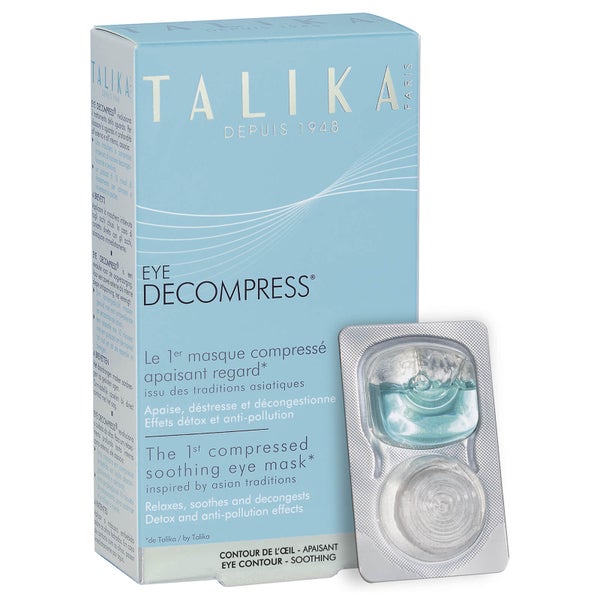 Mascarilla calmante Eye Decompress de Talika 6 x 3 ml