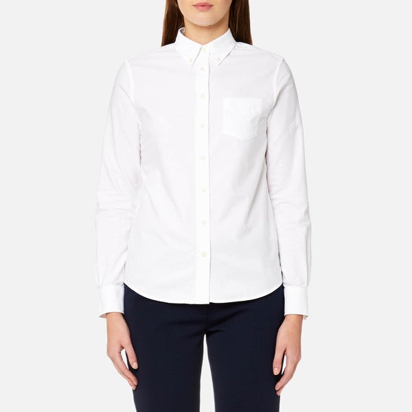 GANT Women's Perfect Oxford Shirt - White