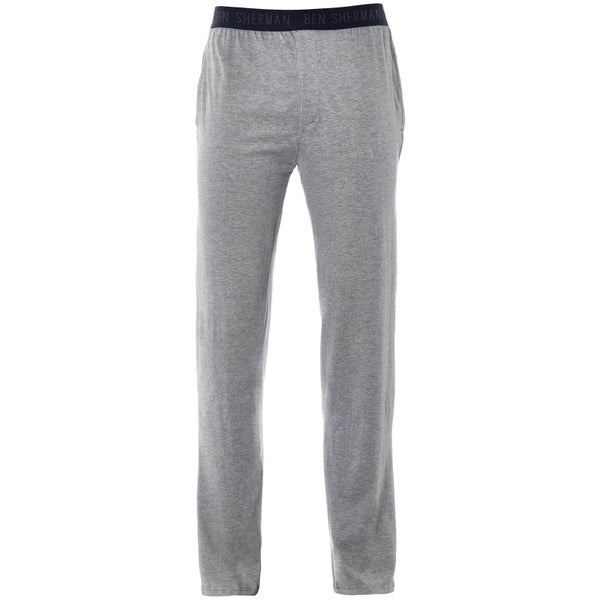 Ben Sherman Men's Cyril Jersey Lounge Pants - Grey
