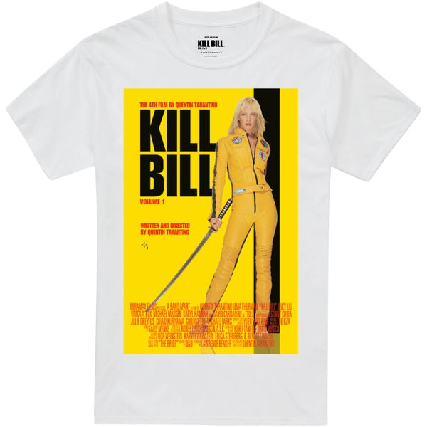 Kill Bill Men's Movie Poster T-Shirt - White