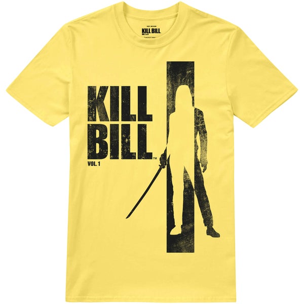 Kill Bill Silhouette Männer T-Shirt - Gelb