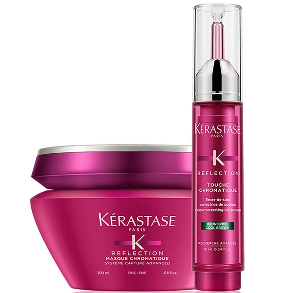 Kérastase Reflection Masque for Fine Hair and Touche Chromatique Cool Brown Duo